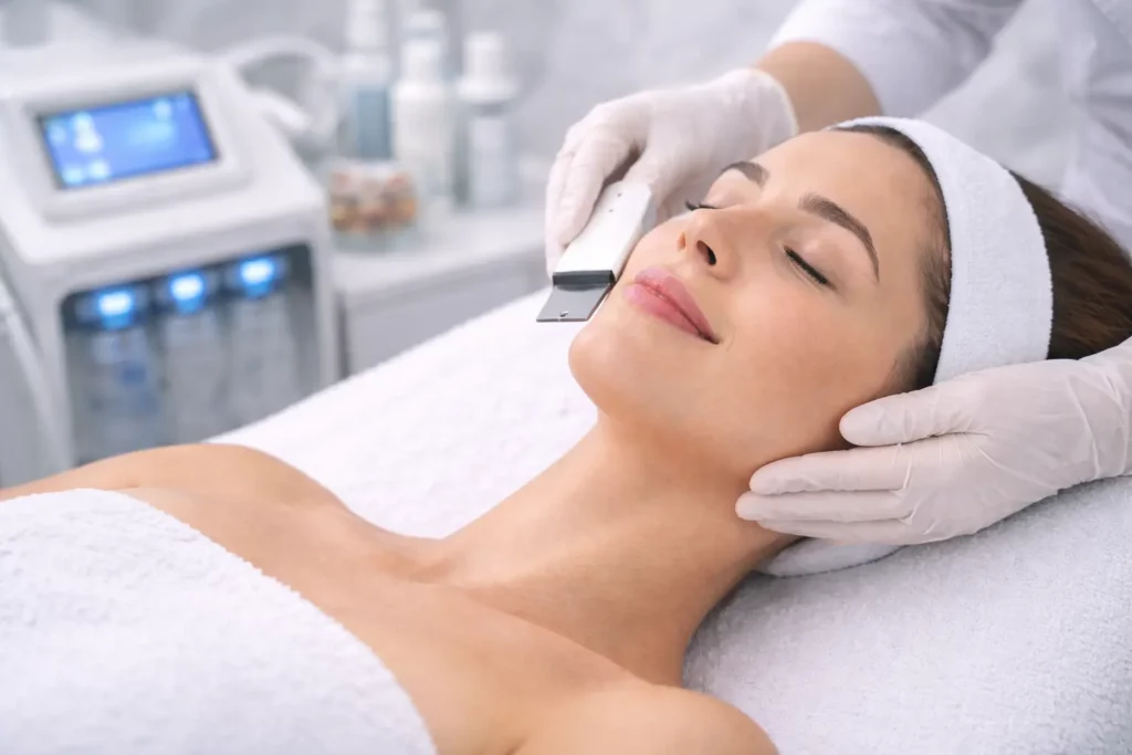 Поточне зображення: Косметологічні процедури для обличчя — професійний догляд за шкірою в салоні