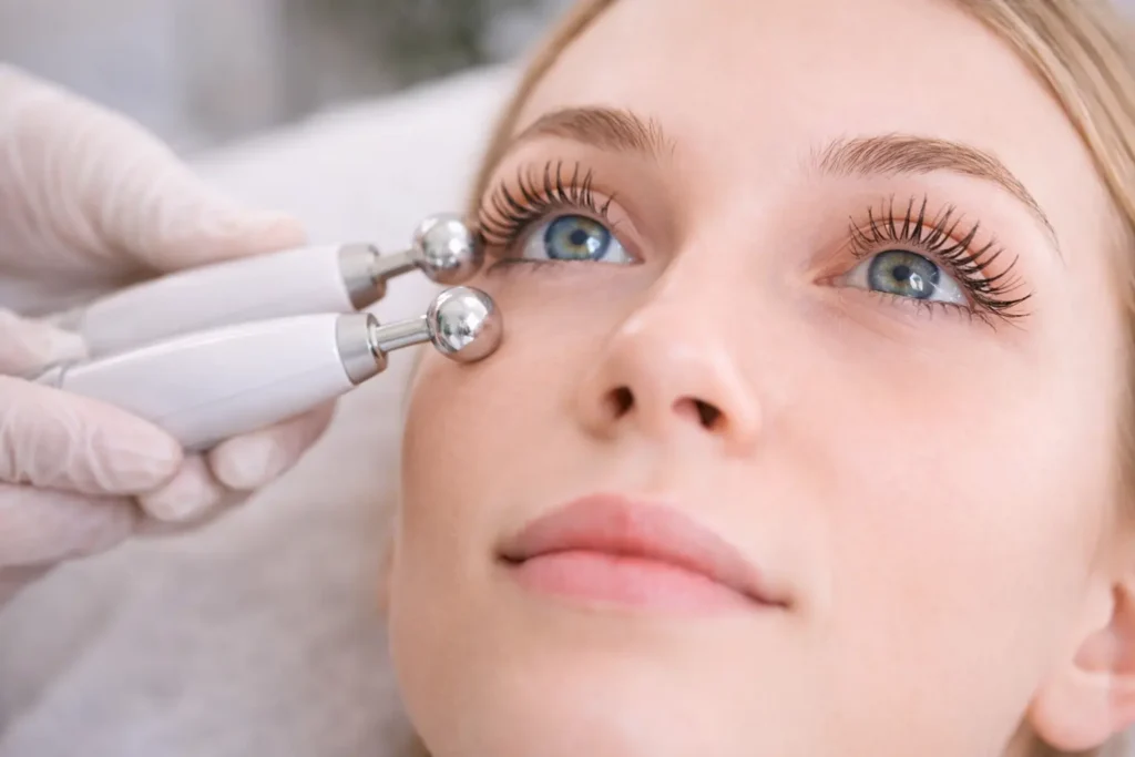 мікротоки — процедура мікрострумової терапії для підтяжки обличчя