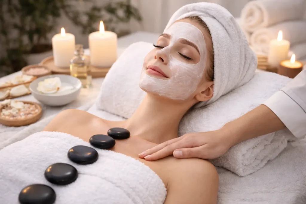 спа процедури — розслаблююча спа-програма для тіла з доглядом за шкірою